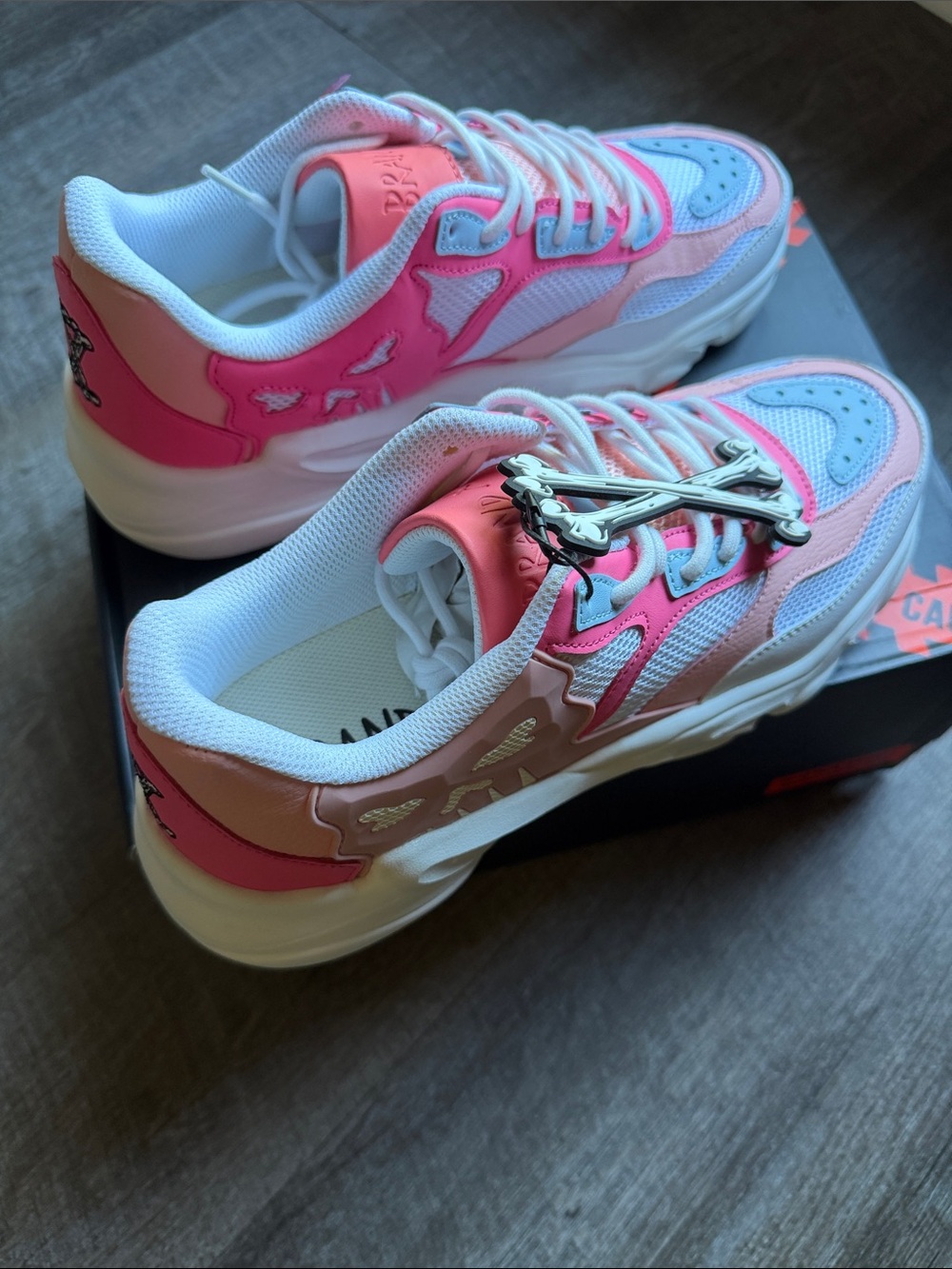 BRAND X Bones Bubblegum Men's Chunky Sneakers